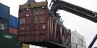 Delivery of containers at the container terminal